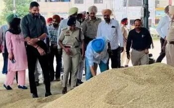 लुधियाना डिप्टी कमिश्नर ने किया अनाज मंडी का दौरा, पढ़ें पूरी खबर..