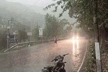 हिमाचल में आधी रात को अचानक आई आंधी से भारी नुकसान, पेड़ उखड़े, छतें उड़ीं….!