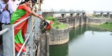 खरीफ के लिए डेल्टा में गोदावरी नदी का पानी छोड़ा गया