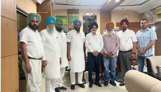 पीएयू के कुलपति ने प्रगतिशील किसानों के प्रतिनिधिमंडल से मुलाकात की