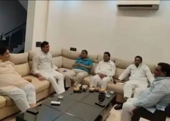 भाजपा विधायक नंदकिशोर गुर्जर ने गाजियाबाद पुलिस पर आरोप लगाया