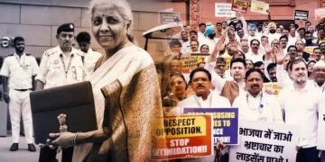 संसद की कार्यवाही शुरु होते ही विपक्ष का हल्ला बोल, बजट को बताया पर उठाए सवाल, नारेबा