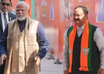 RSS की बेंगलुरु मीटिंग से लौटकर PM MODI से मिले जेपी नड्डा, संगठन चुनाव को लेकर हुई चर्चा