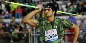 ओलंपिक के बाद नीरज चोपड़ा को डायमंड लीग में सिल्वर, 89.49 मीटर दूर फेंका भाला!