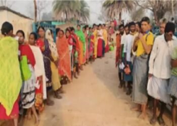 चुनाव के दौरान मतदाताओं का जबरदस्त उत्साह देखने को मिला
