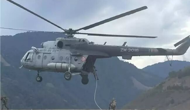 भारतीय वायु सेना ने पैन इंडिया आपातकालीन लैंडिंग सुविधा का संचालन किया