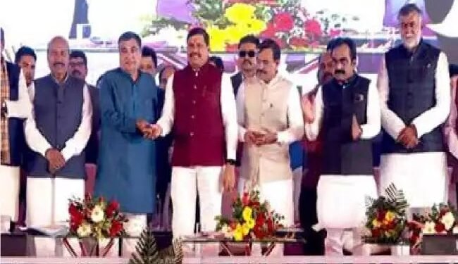 नितिन गडकरी ने मध्य प्रदेश में 9 राजमार्ग परियोजनाओं का उद्घाटन किया