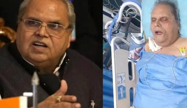 जम्मू-कश्मीर के पूर्व राज्यपाल सत्यपाल मलिक का निधन: राम मनोहर लोहिया में ली अंतिम सांस