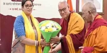केन्द्रीय मंत्री ने बौद्ध विकास योजना के तहत परियोजनाओं की आधारशिला रखी