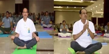 केन्द्रीय कृषि मंत्री ने पूसा परिसर में अन्तर्राष्ट्रीय योग दिवस मनाया