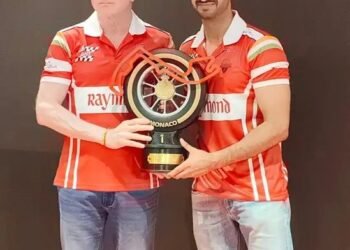 मोनाको ग्रैंड प्रिक्स में सनसनीखेज जीत पर कुश मैनी को रेमंड ग्रुप ने किया सम्मानित