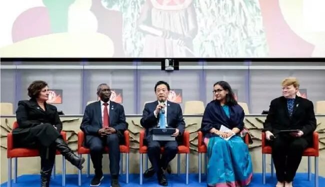 अंतर्राष्ट्रीय पोषक अनाज वर्ष 2023 का समापन समारोह एफएओ मुख्यालय में हुआ