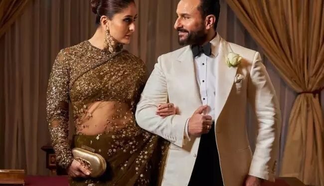 सर्जरी के बाद पत्नी करीना के साथ सैफ अली खान पहुंचे सैफ अली खान