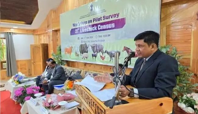 पशुधन गणना को लेकर कार्यशाला का आयोजन किया गया