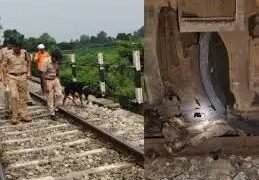 यूपी में एक और ट्रेन पलटाने की साजिश!: ट्रैक पर रखा ये सामान