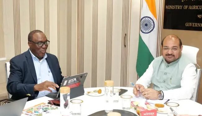 भाकृअनुप और नाइजीरिया स्थित IITA के बीच अनुसंधान सहयोग को लेकर उच्चस्तरीय बैठक आयोजित