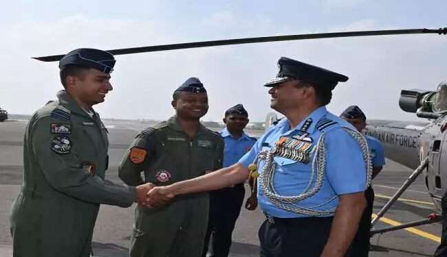 वायु सेना स्टेशन तंजावुर में हेलीकाप्टर यूनिट शामिल की गई