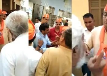 BJP के कैंट विधायक सौरभ श्रीवास्तव का हुआ जबरदस्त विरोध