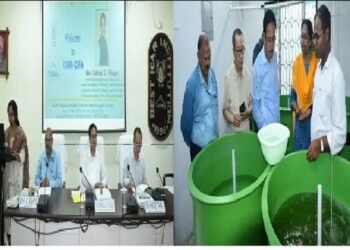 गेब्रियल डी वांगसू ने आईसीएआर-सीआईएफए का दौरा किया