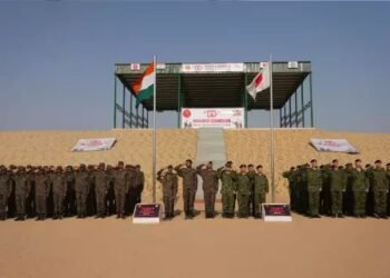 राजस्थान में भारत-जापान संयुक्त अभ्यास ‘धर्म गार्जियन’का शुभारंभ