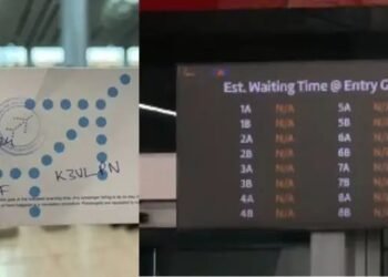 माइक्रोसॉफ्ट में आई तकनीकी खराबी, हाथ से लिखे गए बोर्डिंग पास
