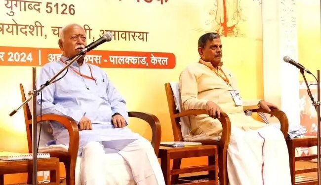 RSS के मंच पर मिली मनमोहन सिंह को श्रंदाजलि, मणिपुर विवाद पर जताई चिंता