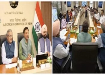 ECI की निगरानी में 21 राज्यों प्रदेशों में काफी हद तक शांतिपूर्ण मतदान