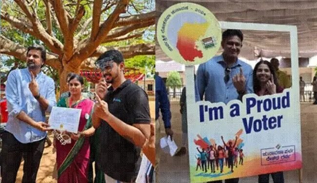 लोकसभा चुनाव के दुसरे चरण में शांतिपूर्ण हुआ मतदान