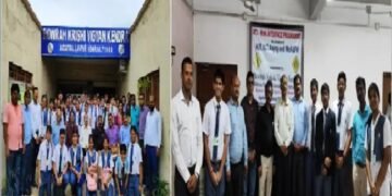 स्कूली छात्रों ने कृषि विज्ञान केंद्र हावड़ा का दौरा किया