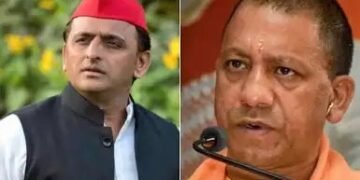 सीएम योगी के काफिले के बीच आई गाय, सपा प्रमुख ने करा तंज!