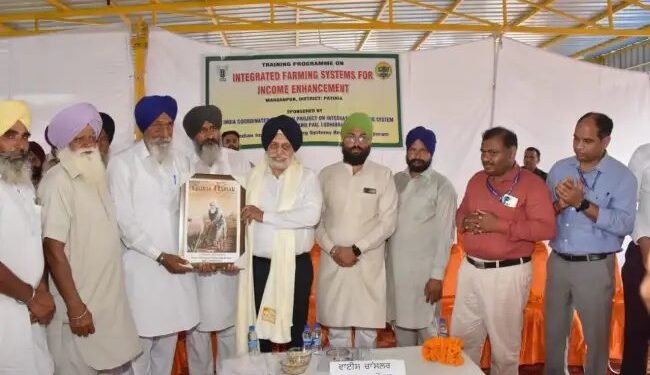 पीएयू ने आय बढ़ाने के लिए एकीकृत कृषि प्रणाली पर प्रशिक्षण कार्यक्रम शुरू किया