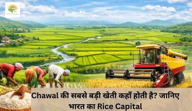 Chawal की सबसे बड़ी खेती कहाँ होती है? जानिए भारत का Rice Capital