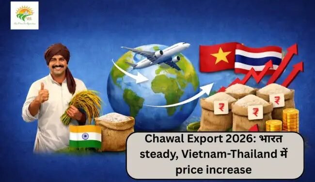 Chawal Export 2026: भारत steady, Vietnam-Thailand में price increase