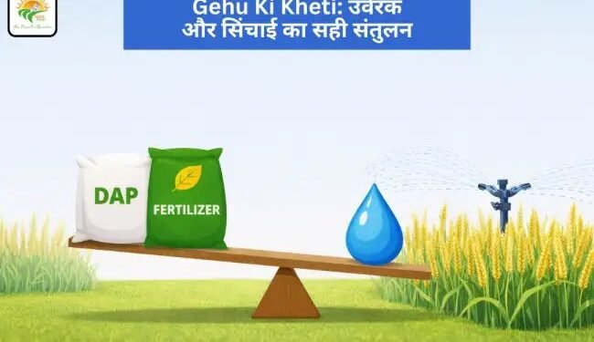 Gehu Ki Kheti: उर्वरक और सिंचाई का सही संतुलन