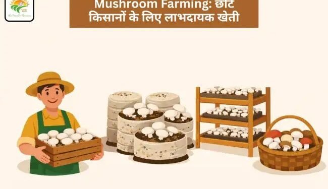 Mushroom Farming: छोटे किसानों के लिए लाभदायक खेती