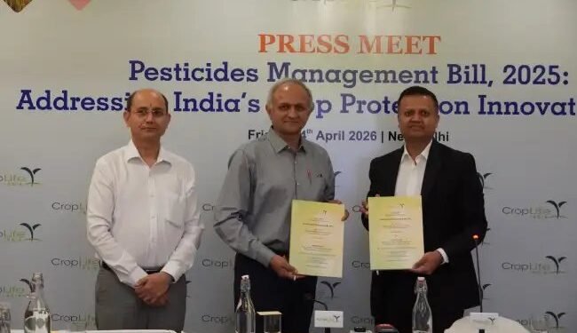पेस्टिसाइड बिल पर बड़ा मंथन: CropLife India ने रखा रोडमैप, सुरक्षित खेती और पारदर्शी नियमों की मांग तेज