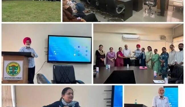 पीएयू में विशेष व्याख्यान का आयोजन, विशेषज्ञ ने साझा किए अनुभव और सफलता के सूत्र