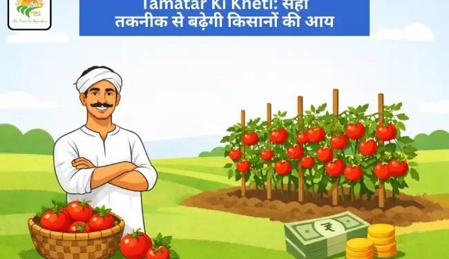 Tamatar Ki Kheti: सही तकनीक से बढ़ेगी किसानों की आय