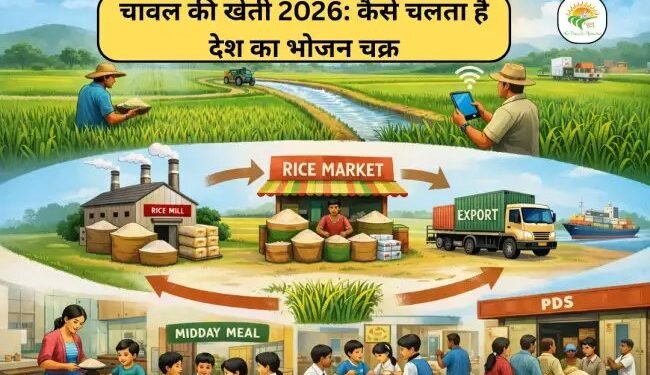 चावल की खेती 2026: कैसे चलता है देश का भोजन चक्र