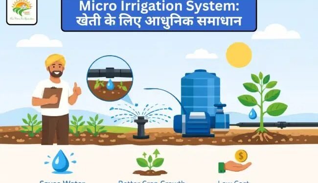 Micro Irrigation System: खेती के लिए आधुनिक समाधान