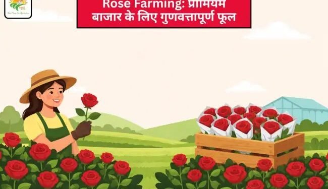 Rose Farming: प्रीमियम बाजार के लिए गुणवत्तापूर्ण फूल