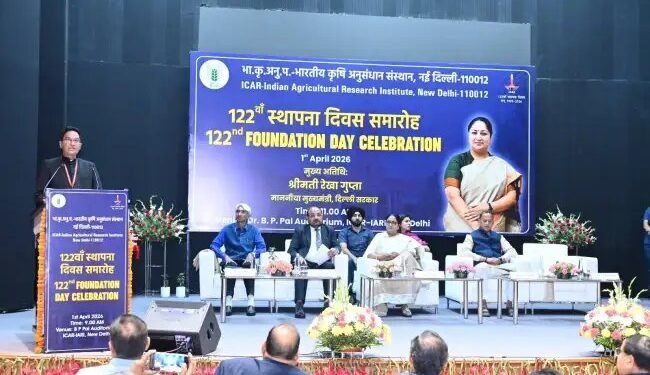 आईसीएआर–आईएआरआई का 122वां स्थापना दिवस सम्पन्न, कृषि नवाचार और सतत विकास के प्रति प्रतिबद्धता दोहराई