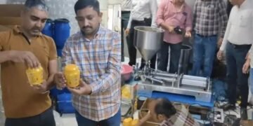 देशी घी के नाम पर जहर का कारोबार: सूरत में ‘ऑपरेशन शुद्धि’ का बड़ा खुलासा, 2000 किलो नकली घी बरामद