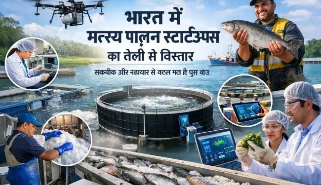 भारत में मत्स्य पालन स्टार्टअप्स का तेजी से विस्तार, तकनीक और नवाचार से बदल रहा है पूरा क्षेत्र