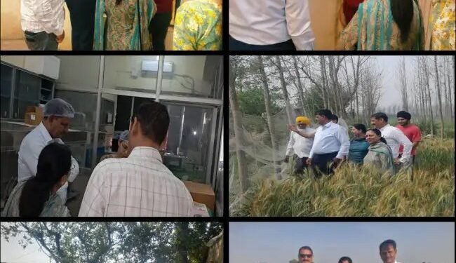 जूलॉजी विभाग का दौरा करने पहुंचे एआईएनपी-वीपीएम के नेटवर्क कोऑर्डिनेटर, अनुसंधान कार्यों की समीक्षा