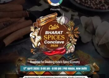 नई दिल्ली में 17 अप्रैल को ‘भारत स्पाइसेज़ कॉन्क्लेव 2026’ का आयोजन, मसाला उद्योग को दोगुना करने पर होगा मंथन