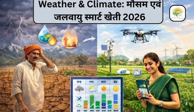 Weather & Climate: मौसम एवं जलवायु स्मार्ट खेती 2026