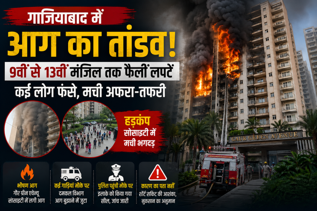 gaziyabad fire