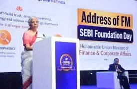 सेबी के 38वें स्थापना दिवस पर वित्त मंत्री का बड़ा संदेश, साइबर सुरक्षा मजबूत करें, ‘मिशन जागरूक’ से निवेशकों को मिलेगा सशक्तिकरण