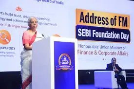 सेबी के 38वें स्थापना दिवस पर वित्त मंत्री का बड़ा संदेश, साइबर सुरक्षा मजबूत करें, ‘मिशन जागरूक’ से निवेशकों को मिलेगा सशक्तिकरण